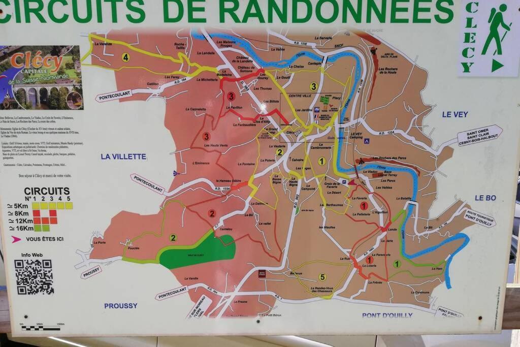 La Maison Reseau Cycle Et Gites Clécy Zewnętrze zdjęcie